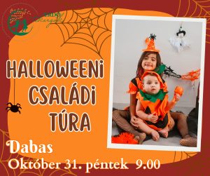 Halloweeni Családi túra – Dabas ( 2025. Október 31. 9.00 )