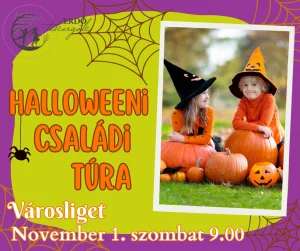 Halloweeni Családi túra – Városliget ( 2025. November 1. 9.00 )