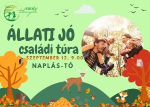 Állati jó családi túra – Naplás-tó (2026. Szeptember 12. 9.00)